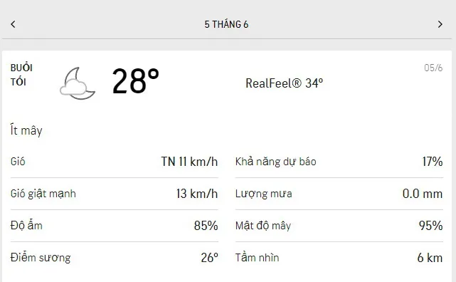 Dự báo thời tiết TPHCM hôm nay 4/6 và ngày mai 5/6/2021: nắng cả ngày, không khí khô và nóng 6