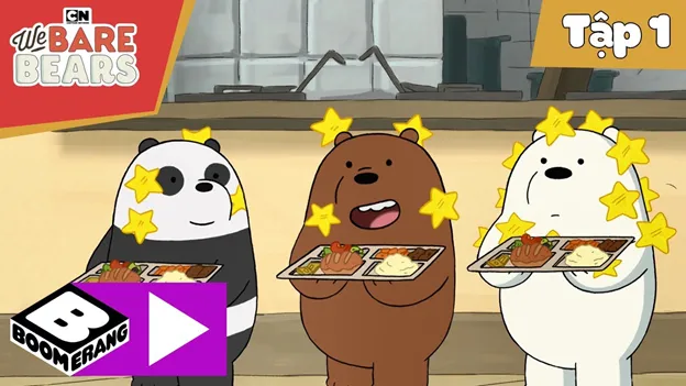 5 kênh Youtube trẻ em, we bare bears, ngày 7 tháng 6 năm 2021