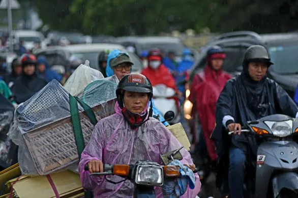Dự báo thời tiết hôm nay 9/6/2021: Bắc Bộ, Thanh Hóa và Nghệ An có mưa to và dông 1