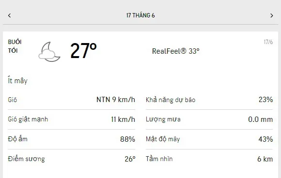 Dự báo thời tiết TPHCM hôm nay 16/6 và ngày mai 17/6/2021: nhiều mây, nắng dịu và mưa dông rải rác 6