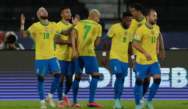 Neymar đang chơi rất tốt tại Copa America 2020 tại Brazil. Neymar ăn mừng bàn thắng vào lưới Peru sáng nay 18/6/2021 (giờ VN).