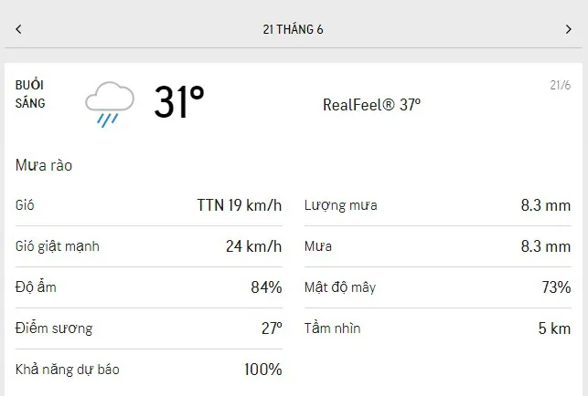 Dự báo thời tiết TPHCM hôm nay 20/6 và ngày mai 21/6/2021: nắng dịu, buổi trưa có mưa dông 4