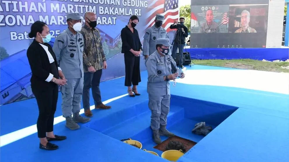 Mỹ - Indonesia khởi công trung tâm huấn luyện hàng hải chiến lược