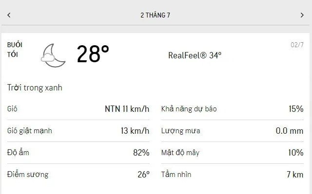 Dự báo thời tiết TPHCM hôm nay 2/7 và ngày mai 3/7/2021: nhiệt độ oi bức, cả ngày không mưa 3