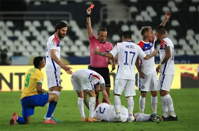 Copa America 2021: Thắng nhọc Chile, Brazil đoạt vé vào bán kết - Peru vượt Paraguay trên loạt “đấu 