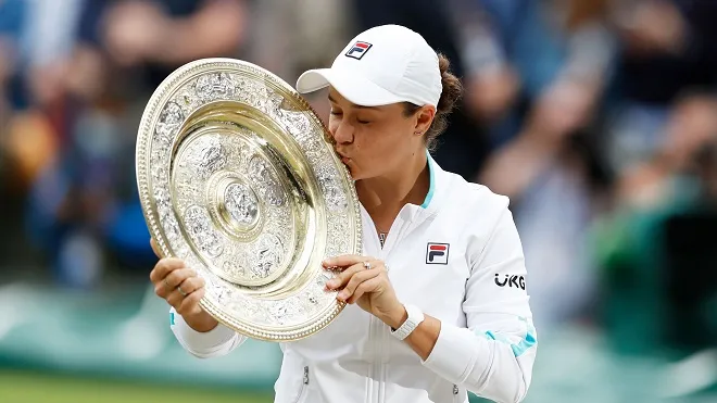 Wimbledon 2021: Đánh bại Karolina Pliskova, Ashleigh Barty lần đầu vô địch Grand Slam sân cỏ