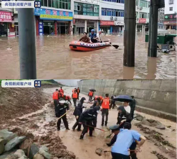 Trung Quốc: Hàng ngàn người sơ tán vì lũ lụt nghiêm trọng ở Tứ Xuyên