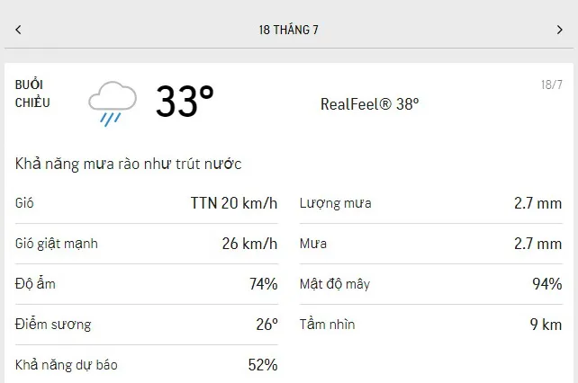 Dự báo thời tiết TPHCM hôm nay 17/7 và ngày mai 18/7/2021: có nắng, lượng tia UV ở mức 11 và gió mạn 5
