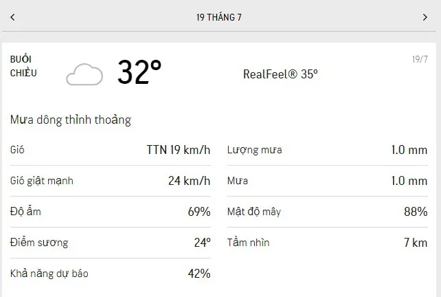 Dự báo thời tiết TPHCM hôm nay 18/7 và ngày mai 19/7/2021: nắng dịu, nhiều nơi có mưa lớn 5