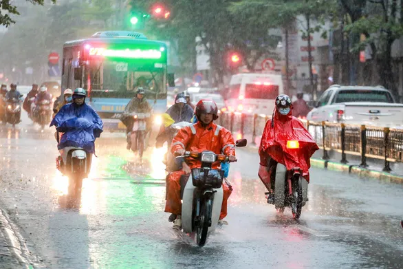 Dự báo thời tiết 3 ngày tới (20/7 - 22/7): Bắc Bộ có mưa, Trung Bộ ngày có nắng nóng 1