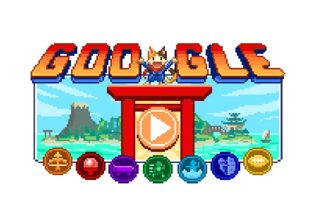 Google Doodle hôm nay (23/7): Chào mừng Olympic Tokyo 2020 bằng trò chơi Đảo Vô Địch hết sức hấp dẫn 1