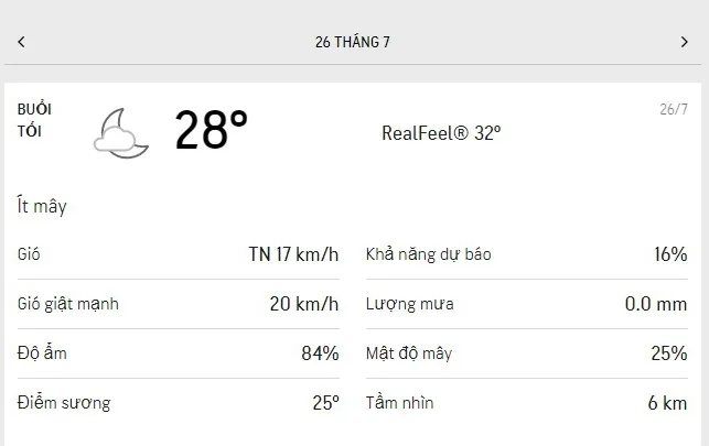 Dự báo thời tiết TPHCM hôm nay 26/7 và ngày mai 27/7/2021: nắng và mây xen kẻ, mưa rào rải rác 3