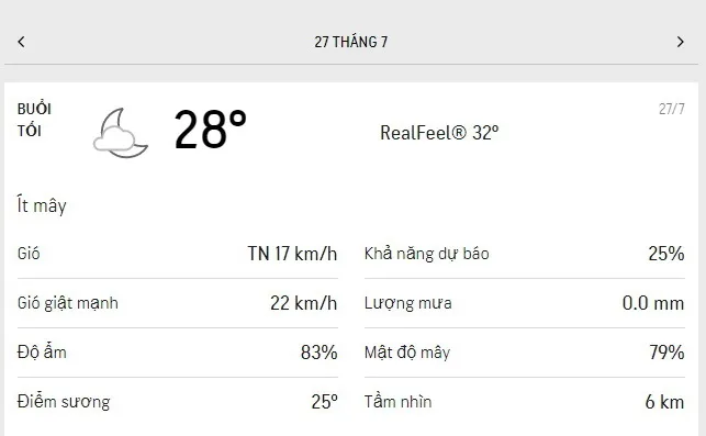 Dự báo thời tiết TPHCM hôm nay 26/7 và ngày mai 27/7/2021: nắng và mây xen kẻ, mưa rào rải rác 6