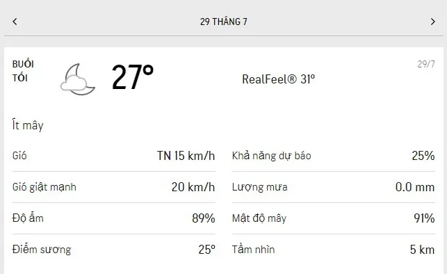 Dự báo thời tiết TPHCM hôm nay 28/7 và ngày mai 29/7/2021: trời nắng nhẹ và gió trên cấp 2 6