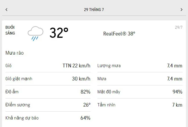 Dự báo thời tiết TPHCM hôm nay 29/7 và ngày mai 30/7/2021: nhiều mây, nắng dịu, mưa rào rải rác 1