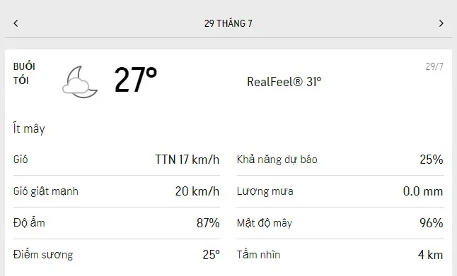 Dự báo thời tiết TPHCM hôm nay 29/7 và ngày mai 30/7/2021: nhiều mây, nắng dịu, mưa rào rải rác 3