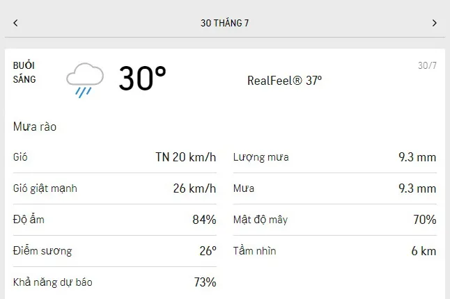 Dự báo thời tiết TPHCM hôm nay 29/7 và ngày mai 30/7/2021: nhiều mây, nắng dịu, mưa rào rải rác 4
