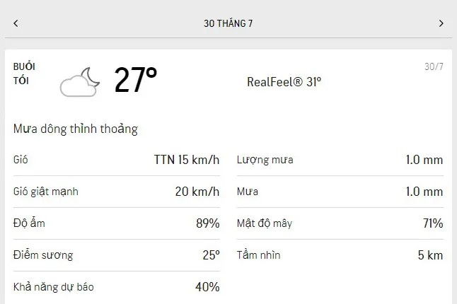 Dự báo thời tiết TPHCM hôm nay 29/7 và ngày mai 30/7/2021: nhiều mây, nắng dịu, mưa rào rải rác 6