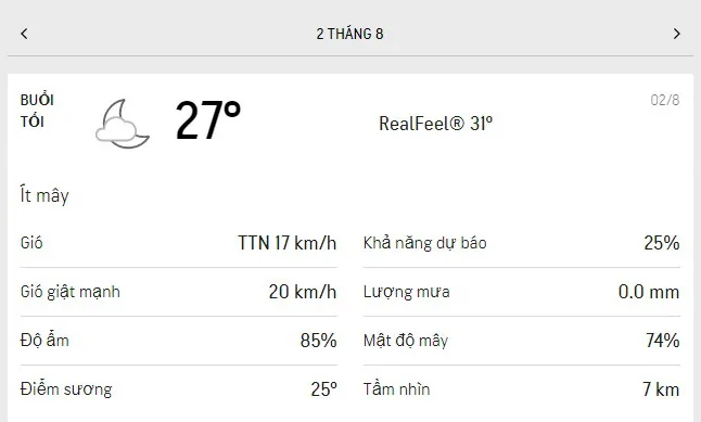 Dự báo thời tiết TPHCM hôm nay 1/8 và ngày mai 2/8/2021: nắng nóng, lượng tia UV rất cao 6