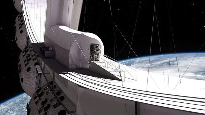 Khách sạn đầu tiên ngoài không gian sẽ mở cửa vào năm 2027