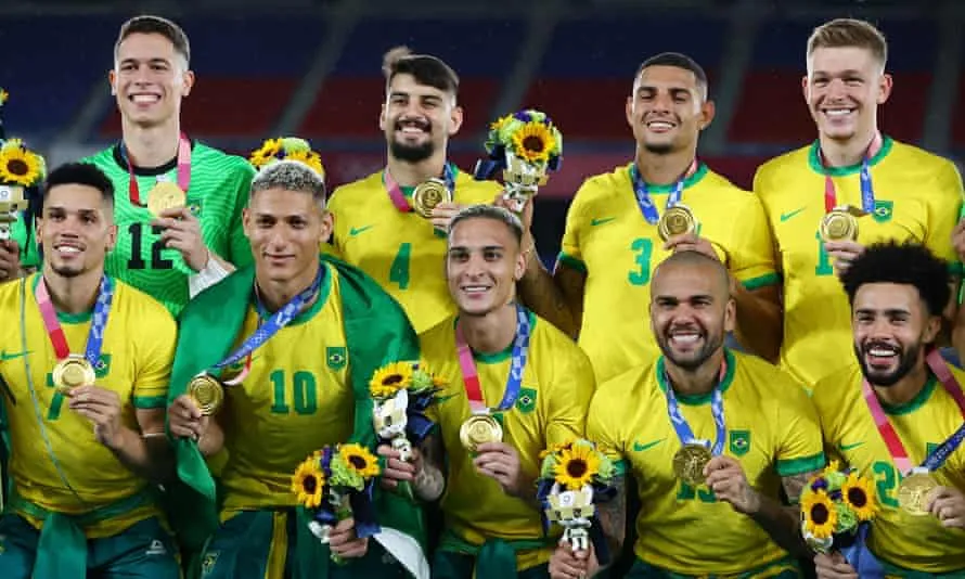 Olympic Tokyo 2020: Đá bại U23 Tây Ban Nha, U23 Brazil bảo vệ thành công HCV môn bóng đá nam