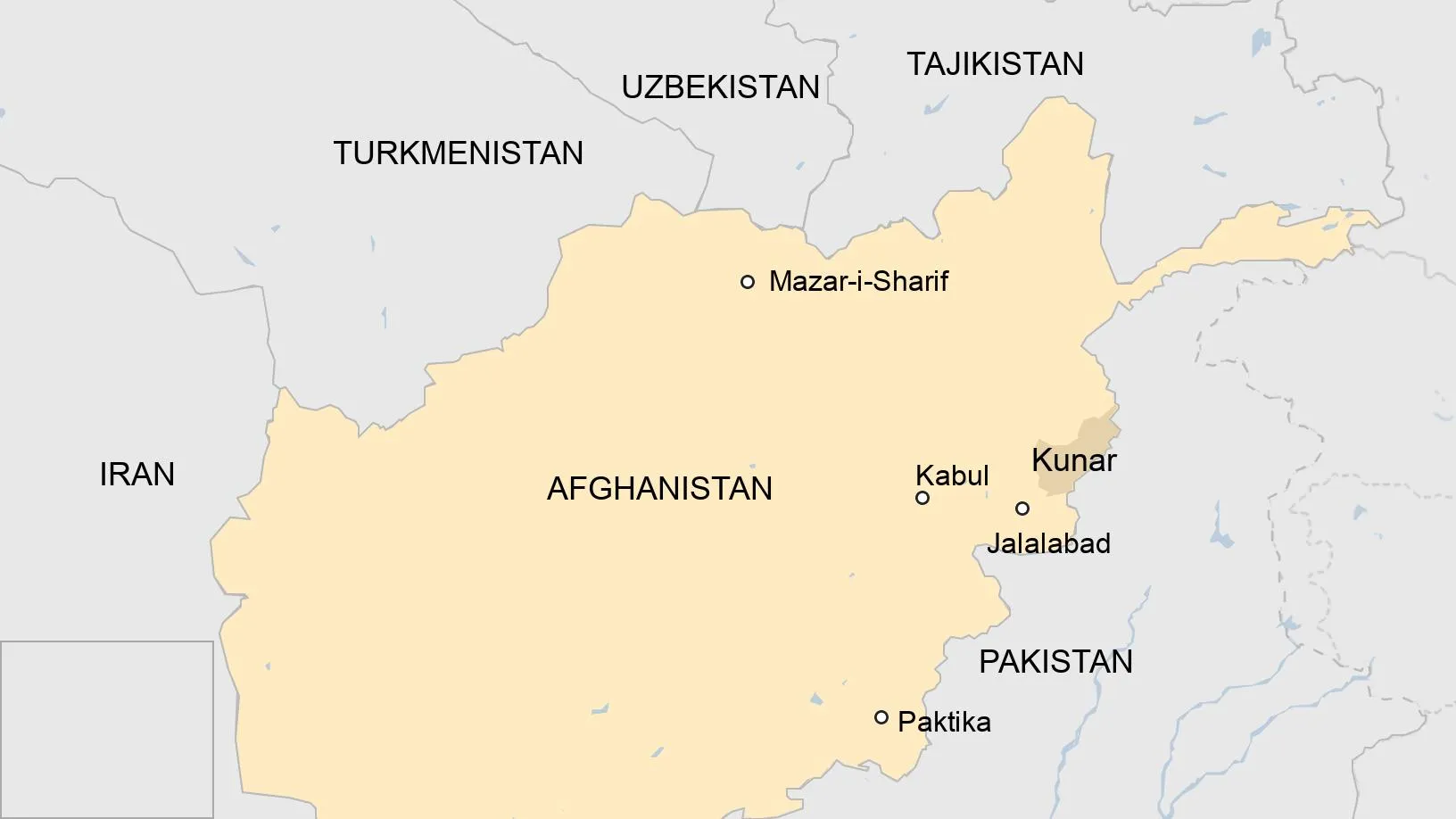 Afghanistan: Trừ thủ đô Kabul, tất cả thành phố trọng yếu còn lại đều đã bị Taliban kiểm soát