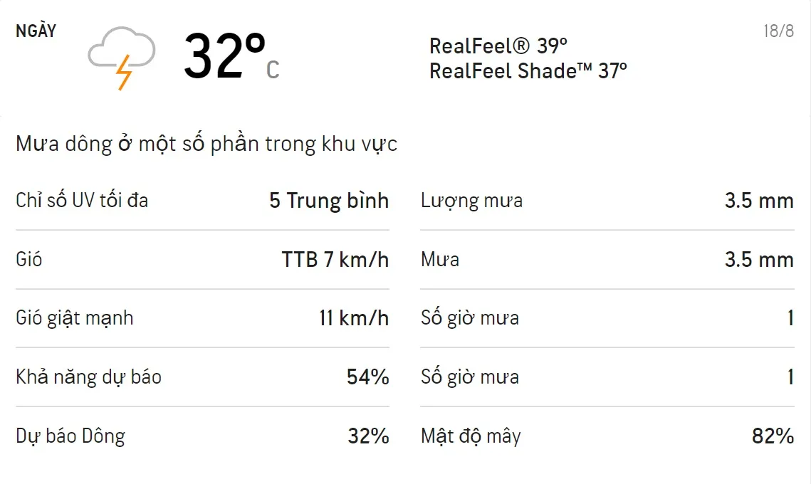 Dự báo thời tiết TPHCM 3 ngày tới (17/8 - 19/8/2021): Ban ngày trời có mưa dông 3
