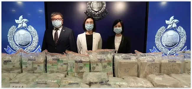 Cảnh sát Hong Kong bắt hơn 200 kg ma túy trị giá 25 triệu USD 1