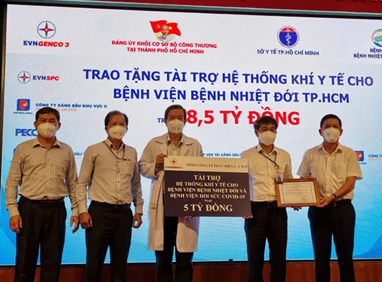 Bàn giao hệ thống cấp oxy dòng cao cho Bệnh viện Bệnh Nhiệt đới TPHCM 1