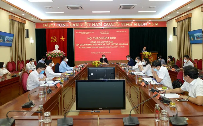 Hội thảo khoa học kỷ niệm 130 năm Ngày sinh đồng chí Võ Văn Tần 2
