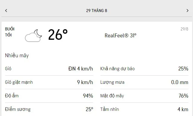 Dự báo thời tiết TPHCM hôm nay 29/8 và ngày mai 30/8/2021: trời có nắng, lượng tia UV cao 3