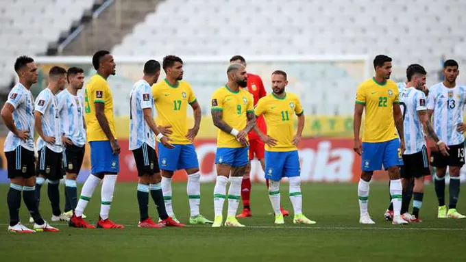 Diễn biến vòng loại World Cup 2022 khu vực Nam Mỹ: Trận Brazil vs Argentina bị hoãn