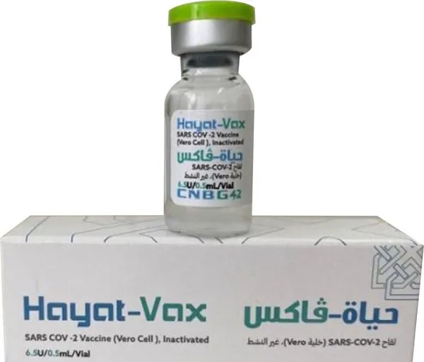 Vắc xin Hayat-Vax, COVID-19, ngày 10 tháng 9 năm 2021