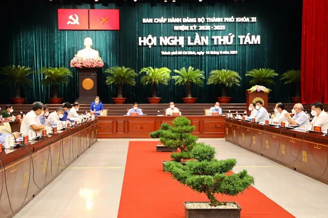Khai mạc Hội nghị lần thứ 08 Ban chấp hành Đảng bộ TPHCM khóa XI 1