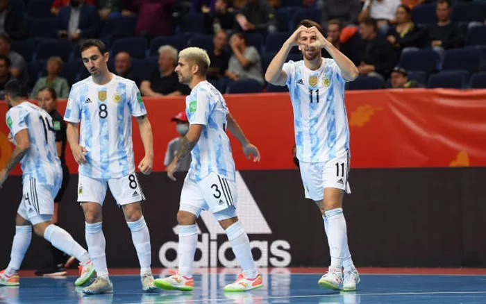 VCK Futsal World Cup 2021: Argentina thắng đậm nhất vòng mở màn - Iran thắng chật vật