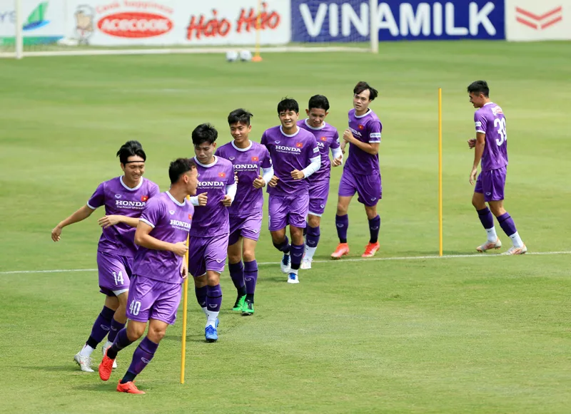 ĐT Việt Nam tích cực rèn luyện thể lực - Việt Nam vẫn không thể đăng cai vòng loại U23 châu Á 2022