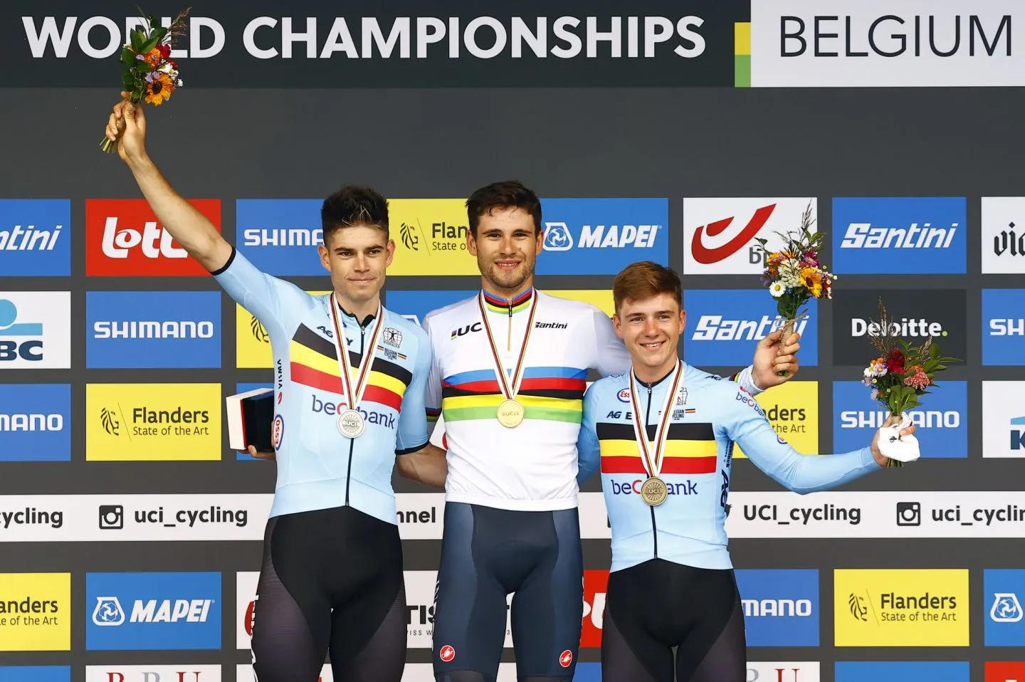 Giải vô địch xe đạp thế giới 2021: Filippo Ganna bảo vệ thành công HCV cá nhân tính giờ