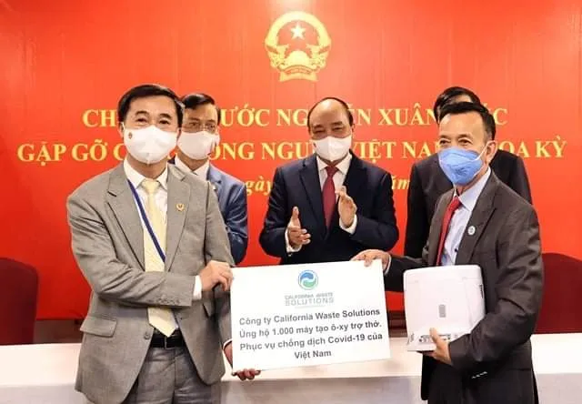 Ông David Dương: Ủng hộ quê hương 1.000 máy tạo oxy trợ thở trị giá gần 3 triệu USD 1