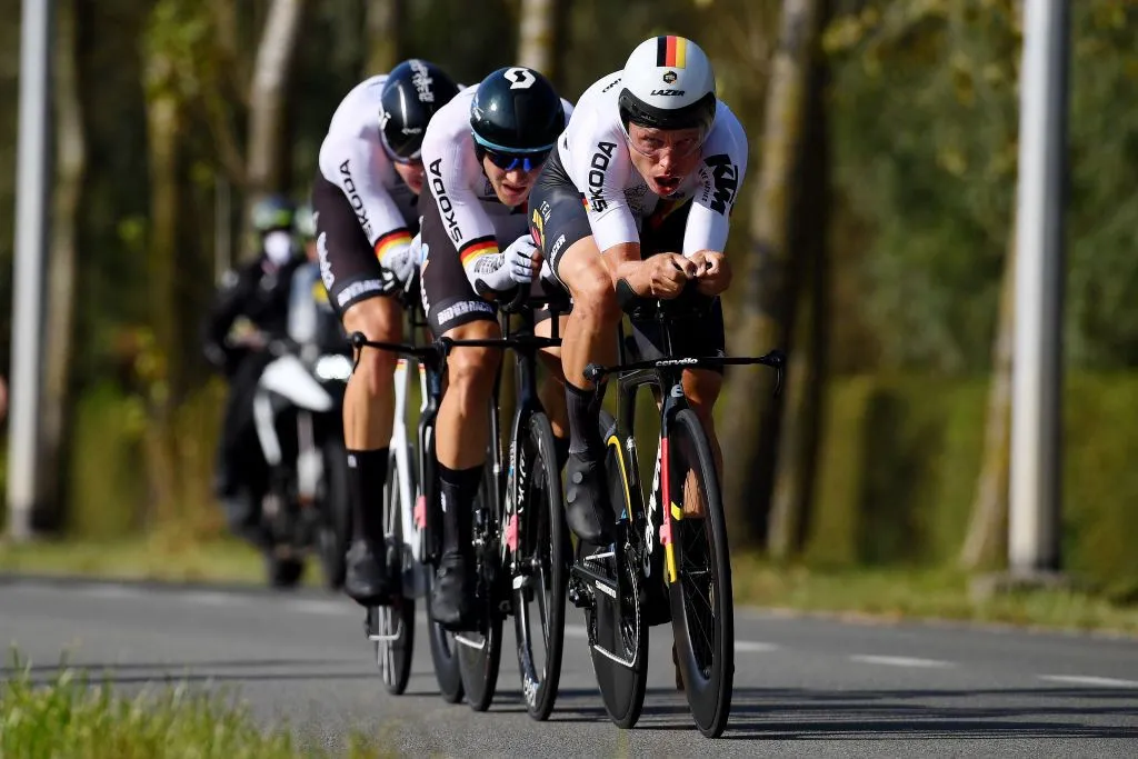 Giải vô địch xe đạp thế giới 2021: Tony Martin chia tay sự nghiệp sau khi cùng ĐT xe đạp Đức giành HCV đồng đội tính giờ