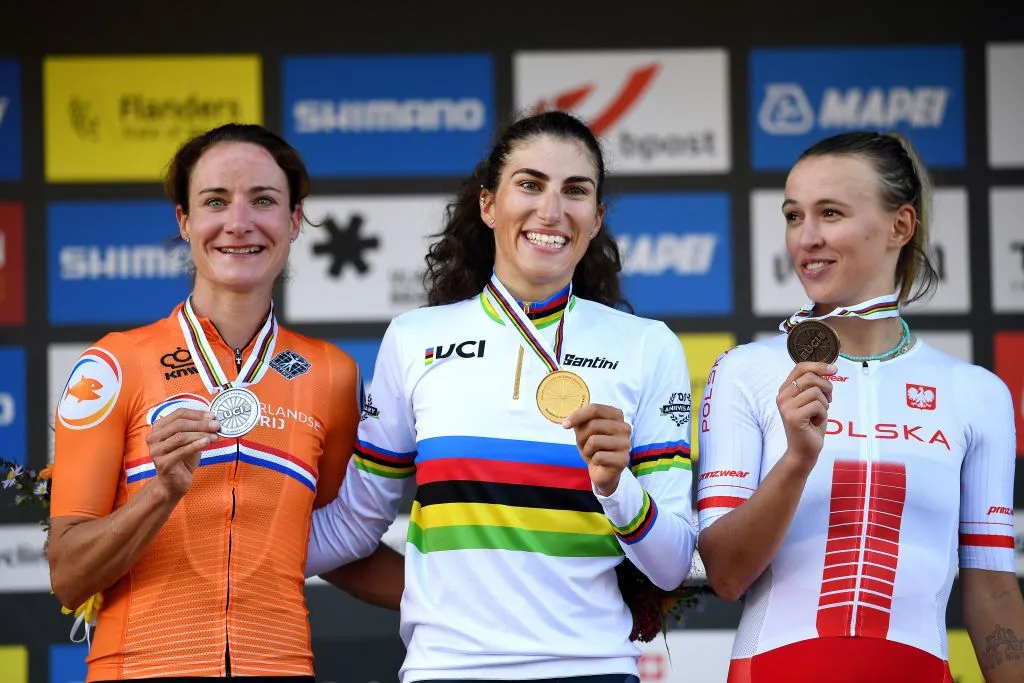 Giải vô địch xe đạp thế giới 2021: Elisa Balsamo giành HCV nội dung đường trường nữ