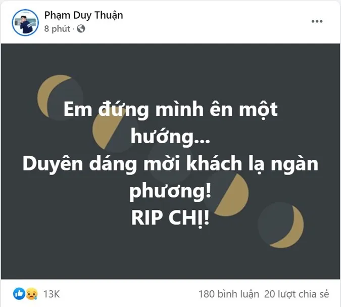 Ca sĩ Phi Nhung qua đời sau thời gian điều trị Covid-19, dàn sao Việt đau buồn tiếc thương 8