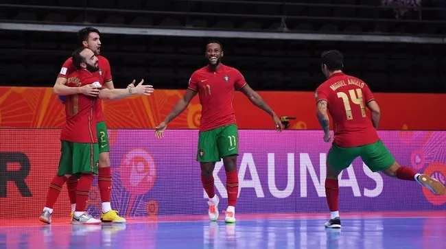 Futsal World Cup 2021: Vượt Kazakhstan trên loạt sút penalty, Bồ Đào Nha vào chung kết gặp Argentina