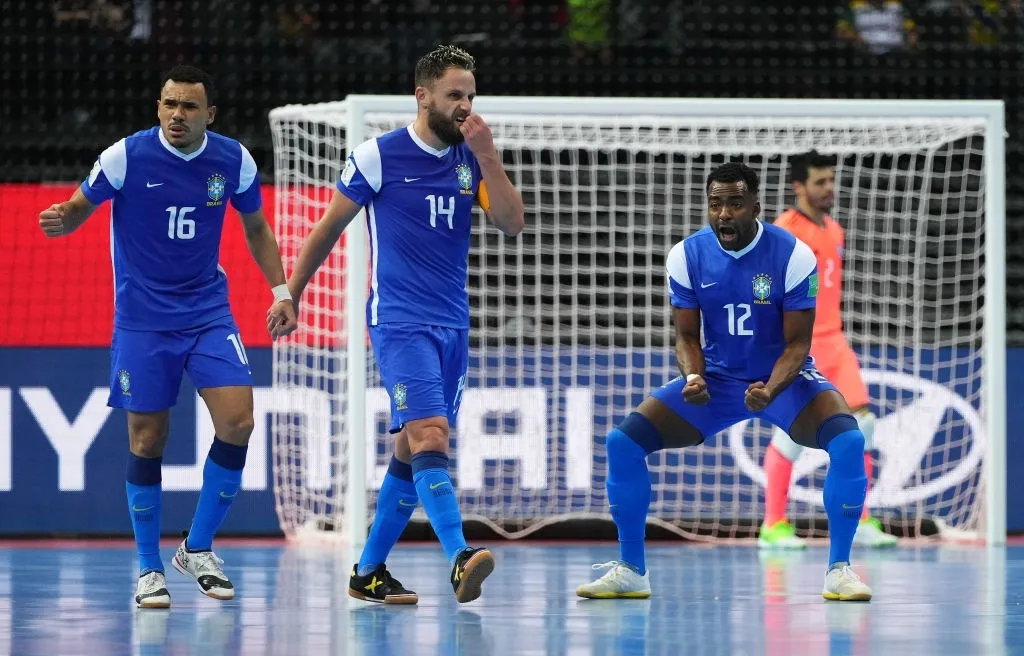 Futsal World Cup 2021: Ngược dòng đá bại Kazakhstan, Brazil giành vị trí thứ 3 chung cuộc