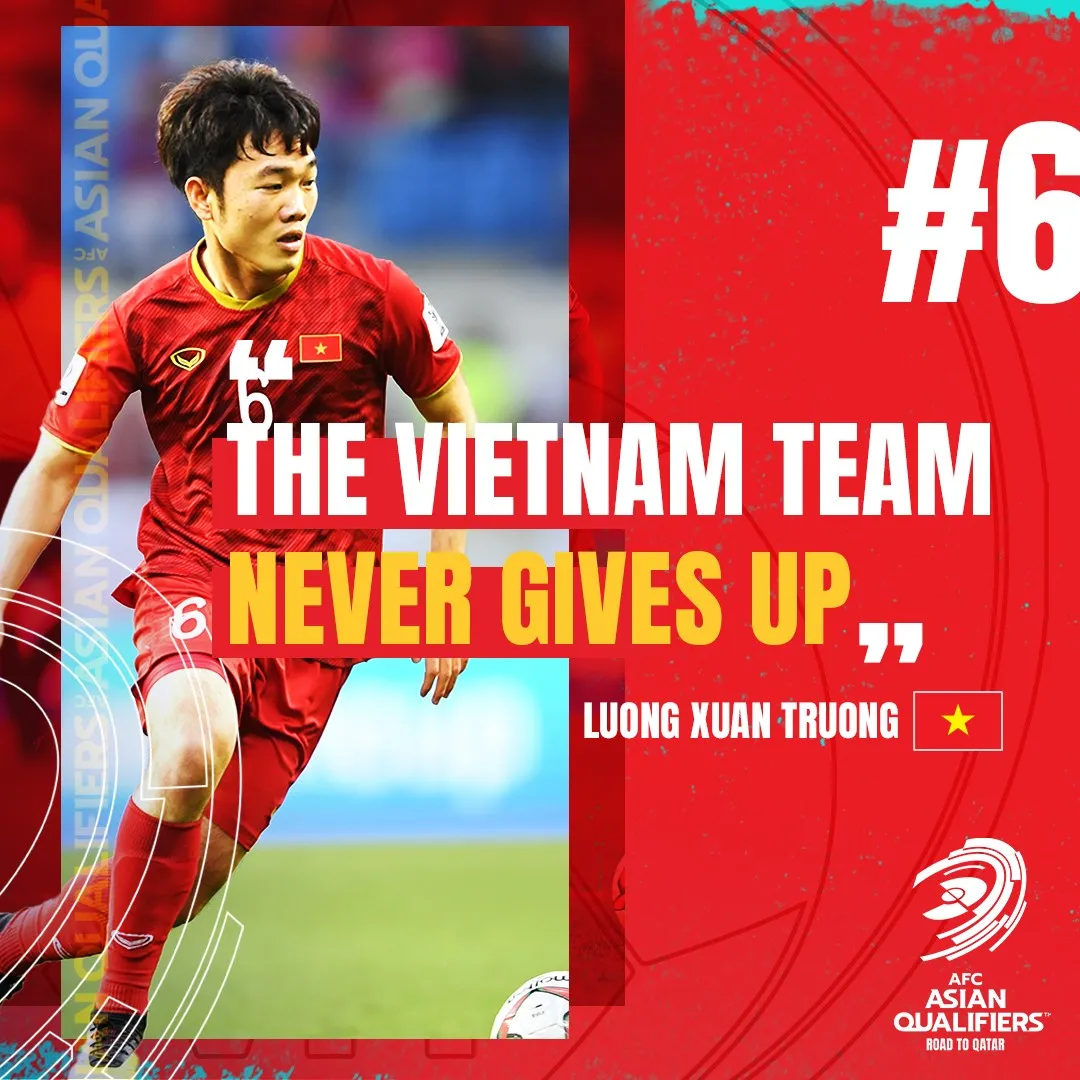 AFC động viên cầu thủ Việt Nam trước trận đấu với Trung Quốc - HLV Kiatisuk chúc cầu thủ HAGL “chiến tốt”