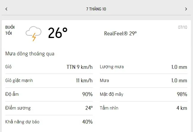Dự báo thời tiết TPHCM hôm nay 7/10 và ngày mai 8/10/2021: nhiệt độ dễ chịu, nắng dịu và giảm mưa 3