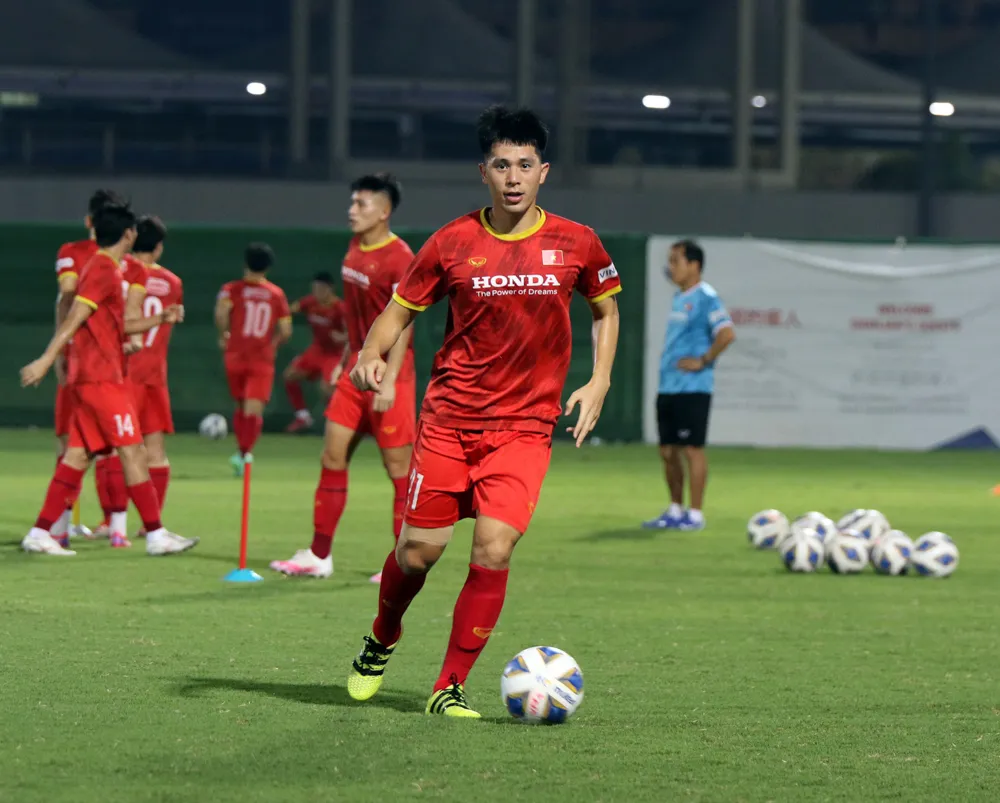 Đình Trọng không được HLV Park Hang Seo điền tên vào danh sách 23 cầu thủ đấu ĐT Trung Quốc