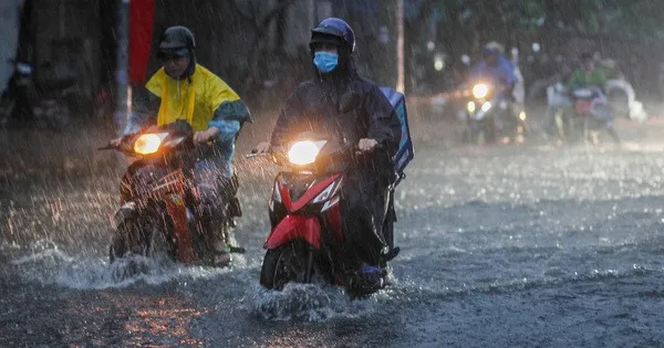 Dự báo thời tiết hôm nay 13/10/2021: Thanh Hóa đến Quảng Bình có mưa rất to 1