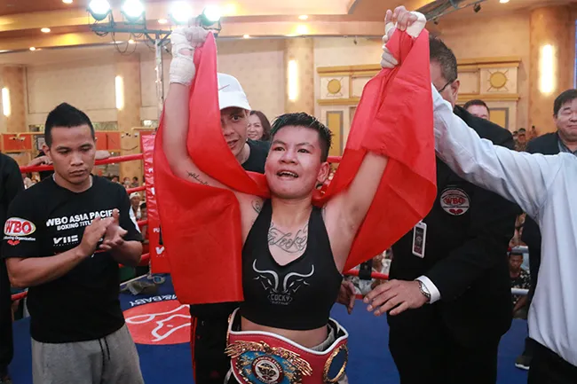 Từng giành đai boxing WBO Châu Á - Thái Bình Dương, võ sĩ Thu Nhi được kỳ vọng sẽ lập chiến tích mới ở trận tranh đai WBO thế giới