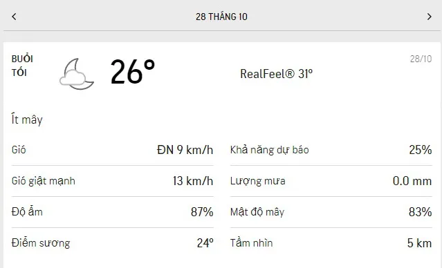 Dự báo thời tiết TPHCM hôm nay 27/10 và ngày mai 29/10/2021: mưa rào, gió mạnh, tối không mưa 6
