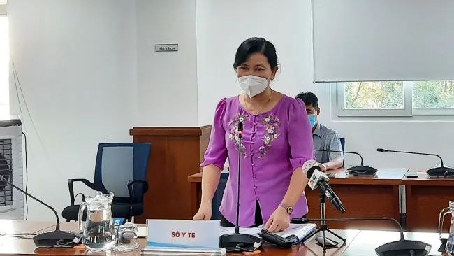 Bà Nguyễn Thị Huỳnh Mai, Chánh văn phòng Sở Y tế 
